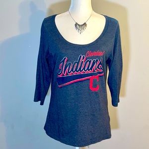 Campus Lifestyle Cleveland Indians Top